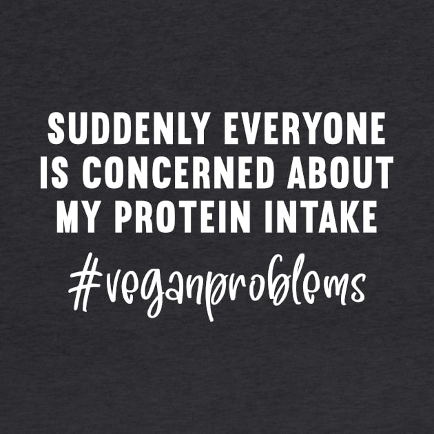 Funny Vegan Problems by JKFDesigns